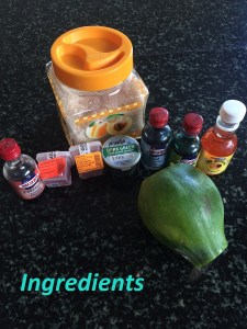 Take all your ingredients.