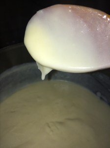 Perfect. White Sauce is done.