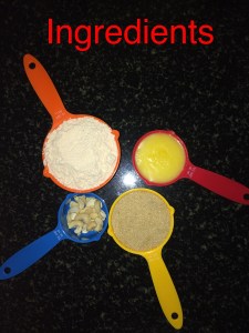 Take all your ingredients.