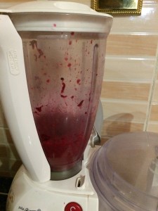 Blend them by adding little water.