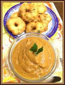 All ready to be served. I served them with hot medhu vadai.