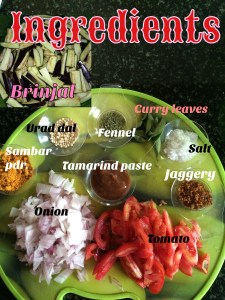 Take all your ingredients.