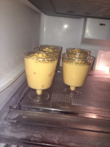 Allow it to set in refrigerator for 2 to 3 hrs.