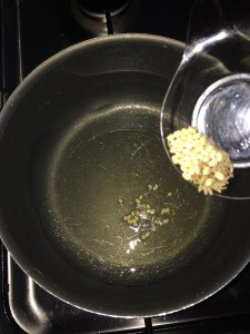 Temper mustard, cumin and urad dal along with some curry leaves.