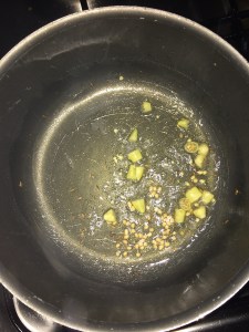 Add the chopped white chilies.