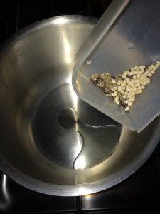 Take oil in a pan and temper mustard, cumin and urad dal.