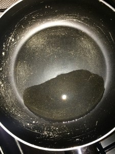 Take oil in a pan.