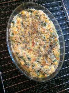 After it is done remove the dish from the oven and allow it to cool down before enjoying.