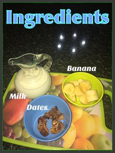 Take all your ingredients.