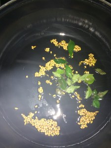 To that add a spring of curry leaves.