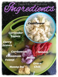 Take all your ingredients ready.