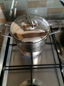 Cover and cook for 10 mins.