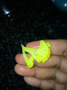 It should be breakable in hand and need to be careful not to overcook.