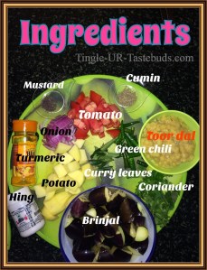 Take all your ingredients.