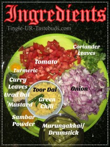 Take all your ingredients ready.