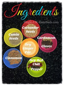 Measure and take all your ingredients.