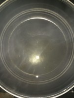 Add little oil in a vessel.