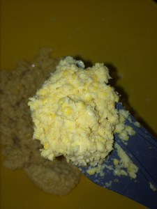 It should be like this, not so smooth and not too rough.