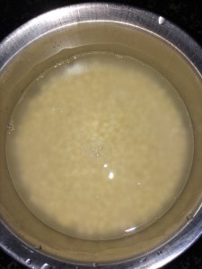 Soak it for atleast one hour.