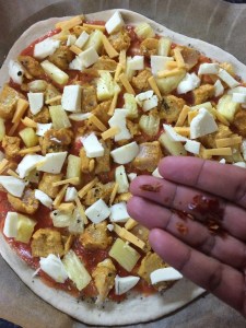 Add chilli flakes if you want a spicier version.