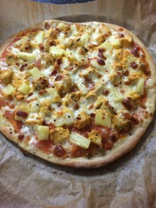 LEt the pizza cool down and then cut them into desired pieces and enjoy.