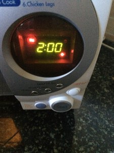 Microwave for 2 mins.