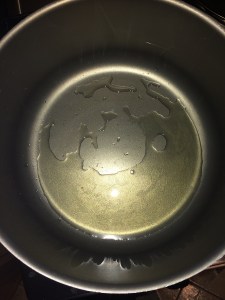 Take oil in a wok or a wide mouthed vessel.